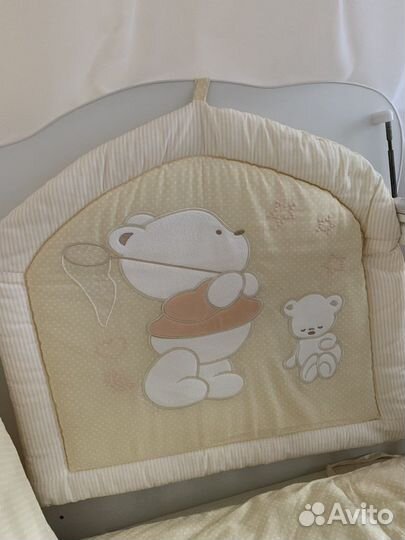 Балдахин в детскую кроватку, бортики