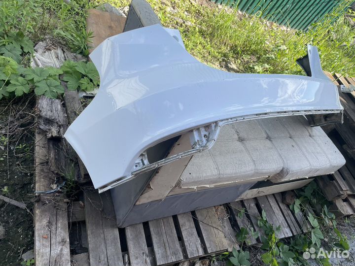 Задний бампер на ford focus 3 рестайлинг