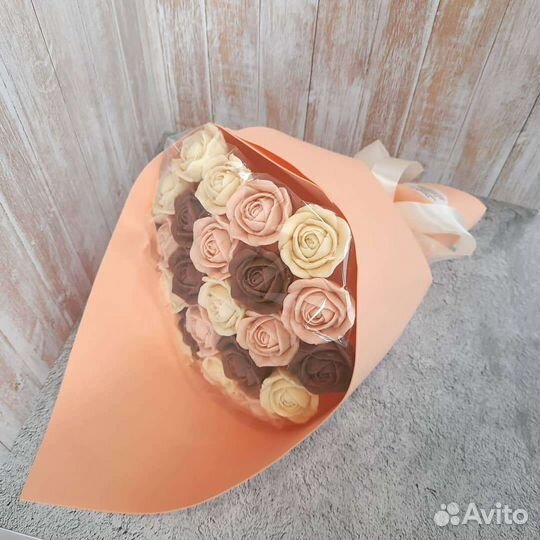 Шоколадные розы