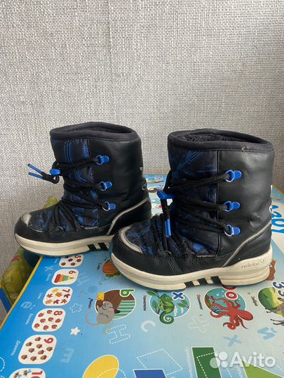 Детская сапоги adidas зимние