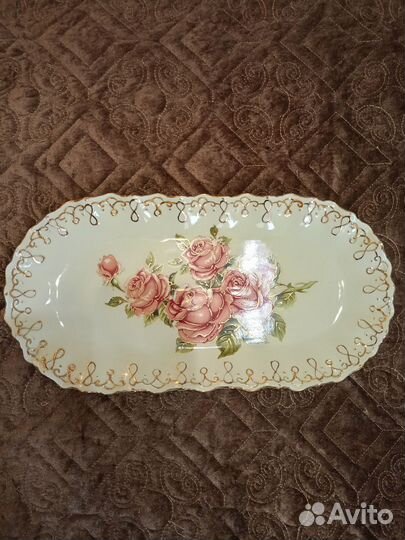 Блюдо Корейская роза