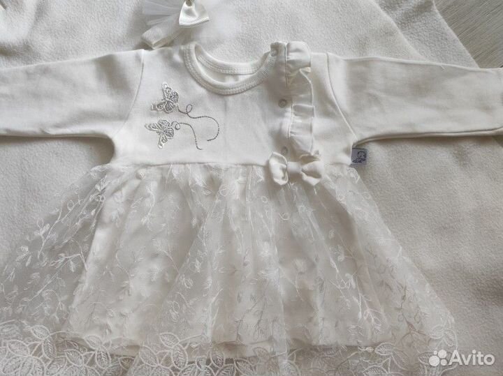 Детское платье 3-6 месяцев