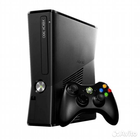 Xbox 360 slim freeboot(прошита) матовая