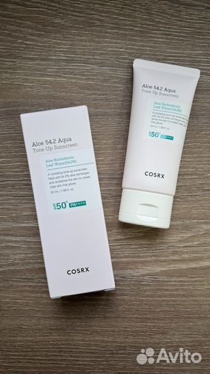Санскрин Aloe 54.2 Aqua Tone-Up Sunscreen 50мл