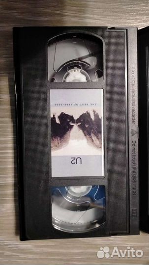 Видеокассета U2 Best 1999-2000 клипы