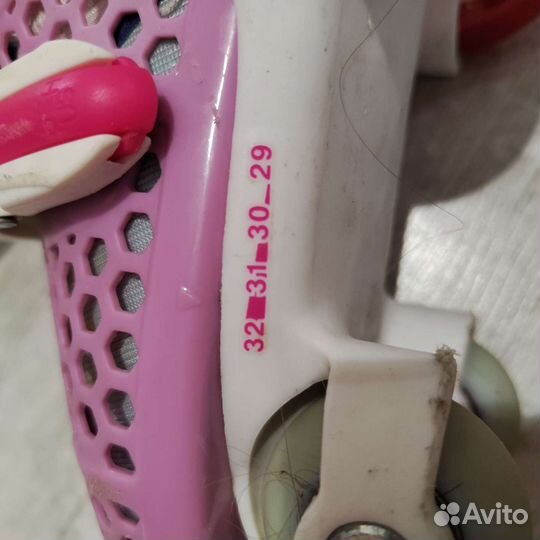 Роликовые коньки детские раздвижные и защита