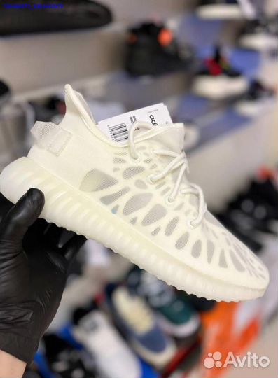 Кроссовки Adidas Yeezy white (Арт.83832)