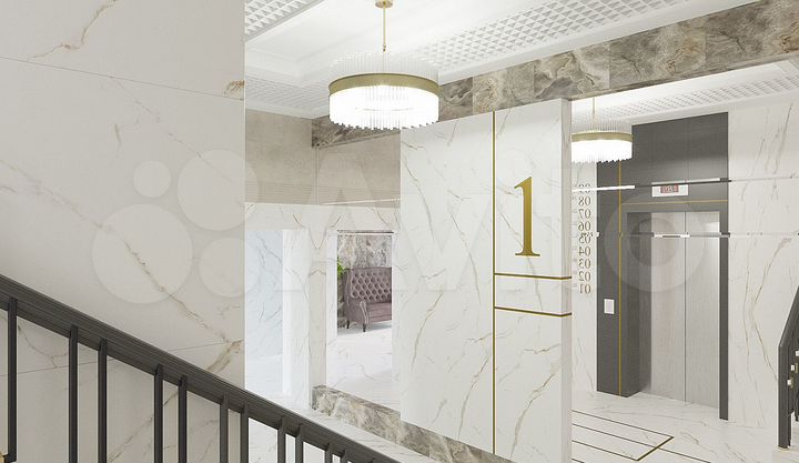 3-к. квартира, 81,4 м², 7/9 эт.