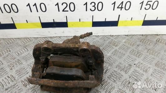 Суппорт тормозной передний правый skoda fabia 2 (9