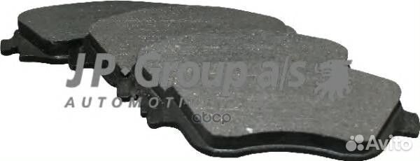 Колодки тормозные дисковые 1263601110 JP Group