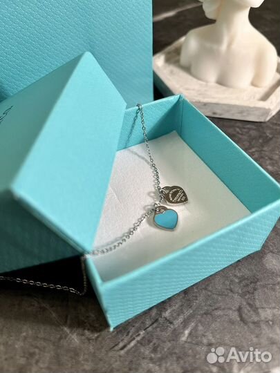 Колье tiffany сердце
