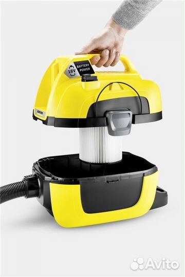 Новый пылесос Karcher WD1