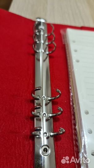 Ежедневник на кольцах со сменными блоками А5