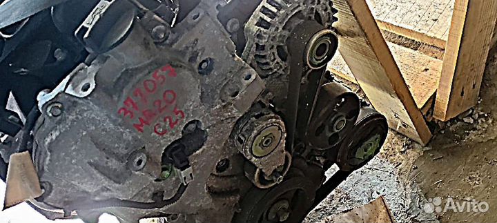 Двигатель контрактный MR20DE Nissan из Японии TAG