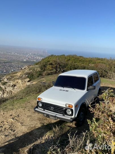 Бампер на ниву