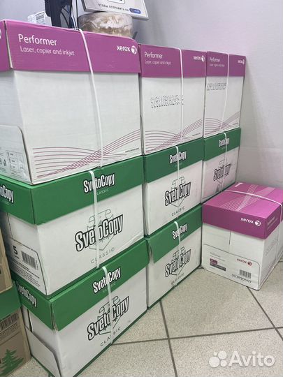 Офисная бумага a4 белая