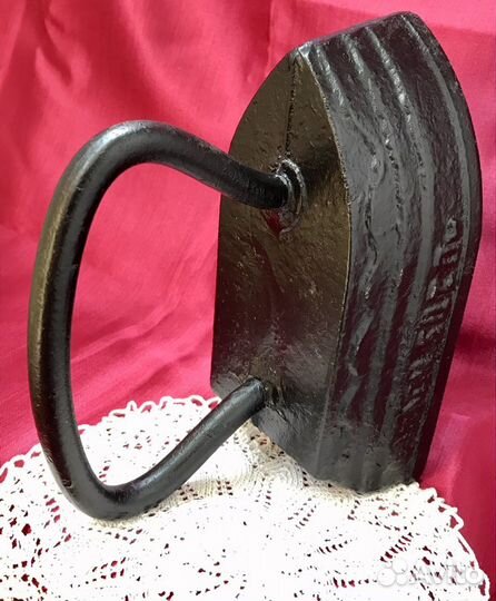 Утюг чугунный старинный раритет