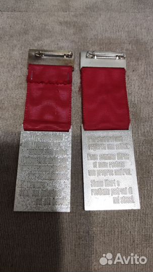 Медали Швейцария 1975,1979г