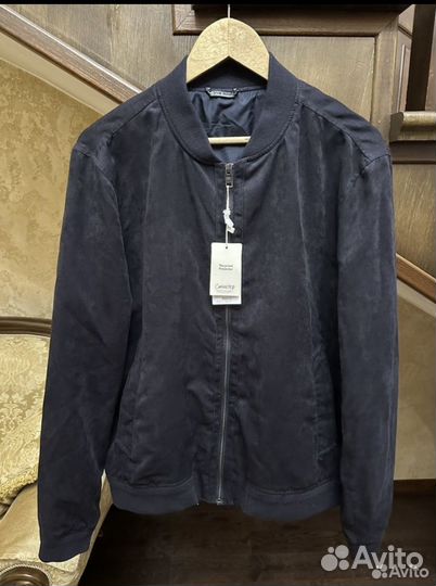 Бомбер мужской mango