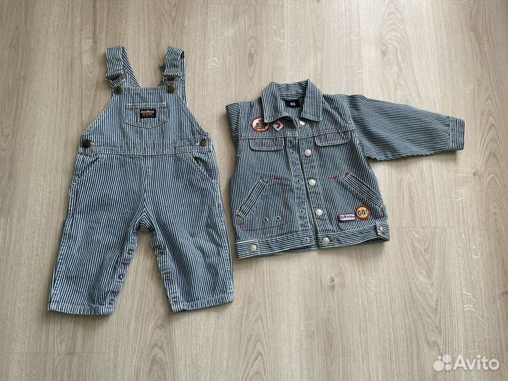Костюм джинсовый 86 размер