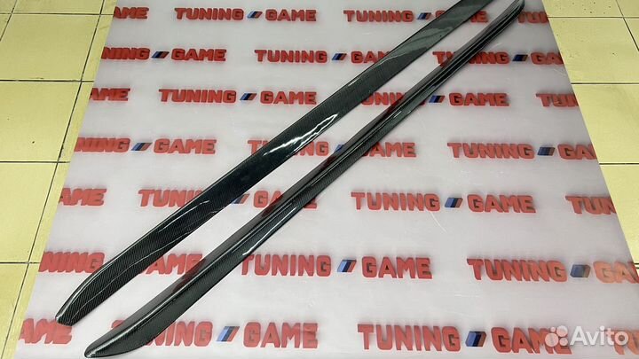 Лезвия BMW G20 M performance, карбон