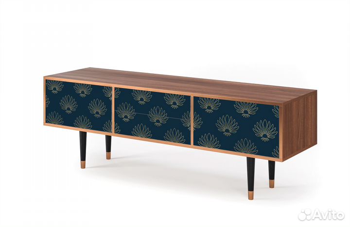 Тв-тумба T4 - Орех - Blue Lotus