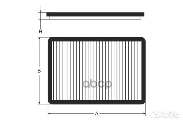 SA1206 Салонный фильтр renaultscenic II SA1206