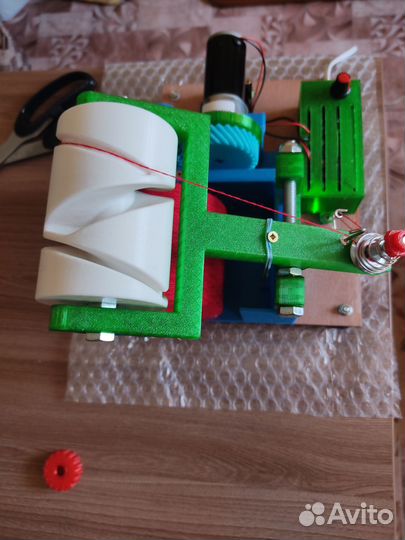 Моталка для пряжи на втулку электрическая