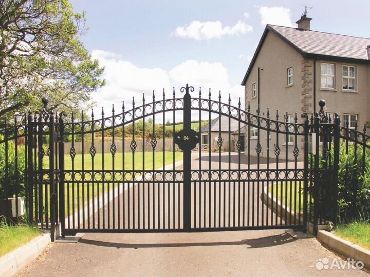 Козырьки навесы, ворота, заборы