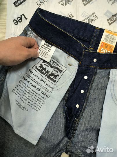 Джинсы Levi's 501 на болтах