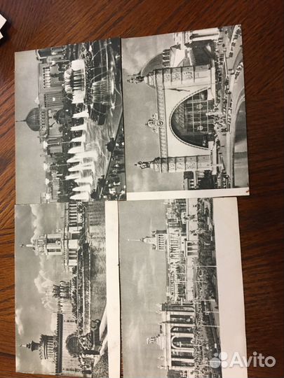 Набор открыток ВДНХ 1954гг