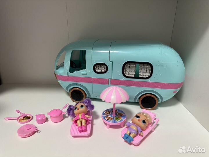 Автобус для кукол лол 40 см
