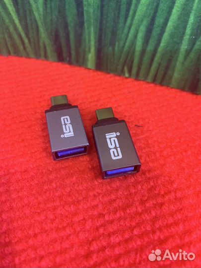 OTG переходник micro USB на Type-C