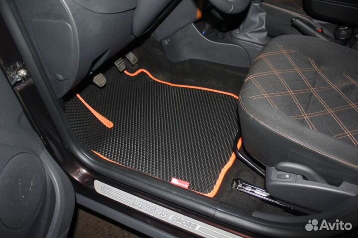 EVA коврики LADA Largus Cross 7 мест с 2016