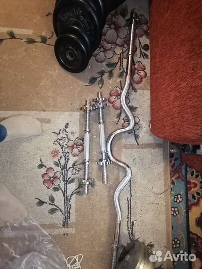 Штанга гриф блины