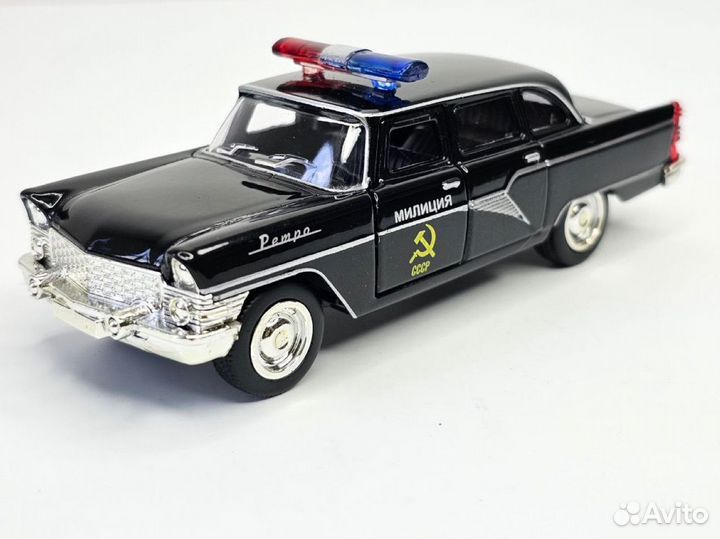 Модель машины Газ-13 Чайка милиция 1:43