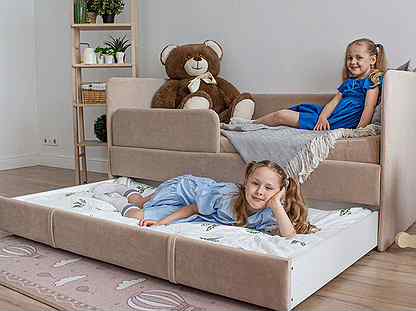 Детская кровать с бортиком 80 160 Teddy