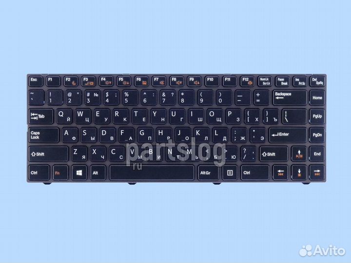 Клавиатура для DNS 0161263 QAT10 Бронзовая рамка