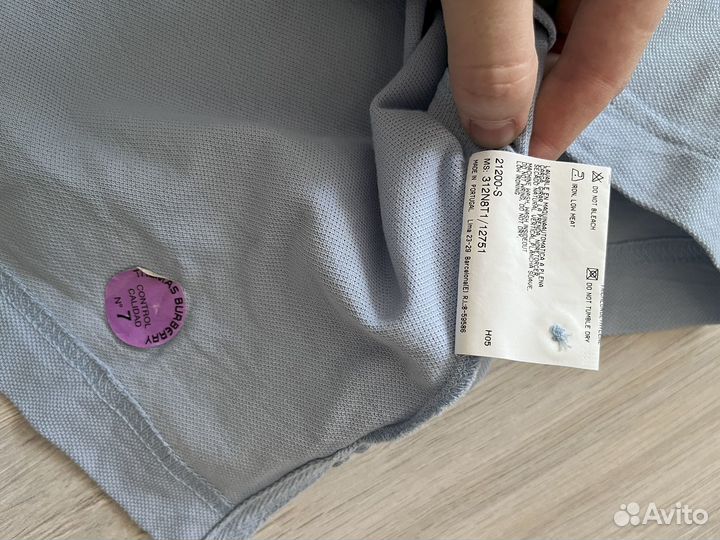 Поло Thomas Burberry