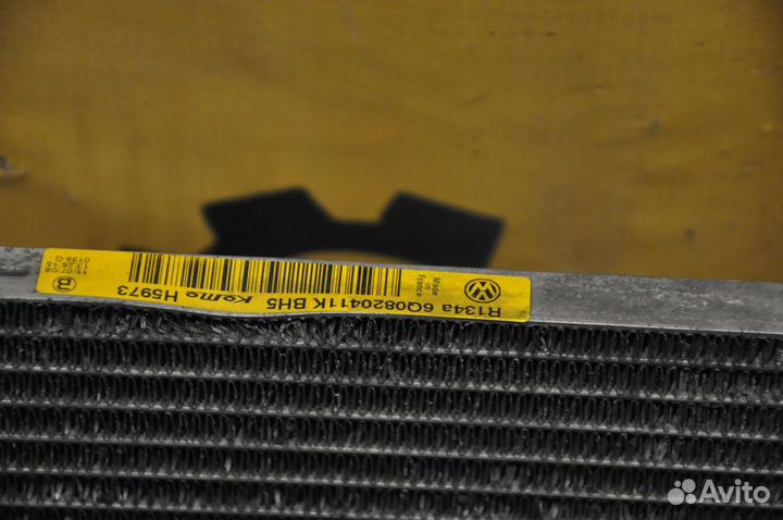 Радиатор кондиционера skoda fabia 5J2