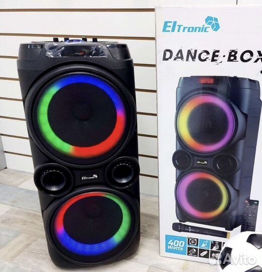 Колонки с bluetooth eltronic 400w