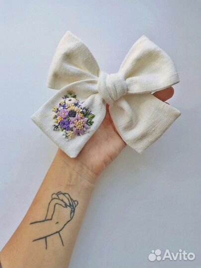 Заколка бант