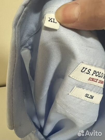 Рубашка us polo мужская xl