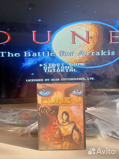 Картридж sega 16 bit Jurassic park