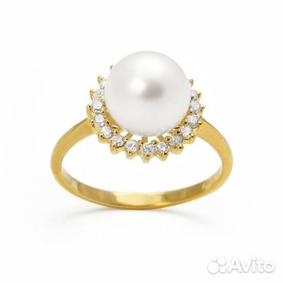 Серебряный комплект с жемчугом