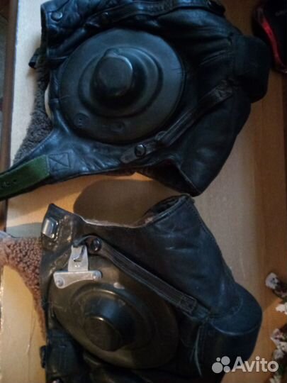 Шлем летчика СССР