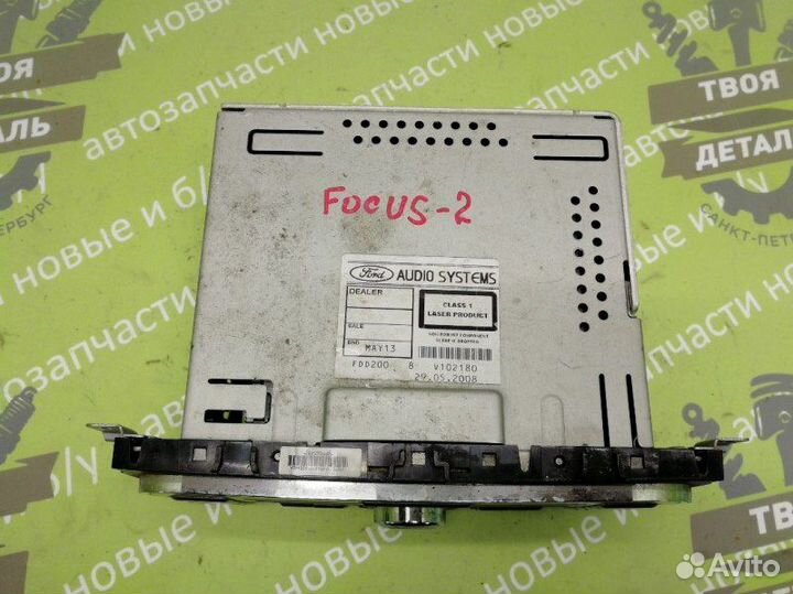 Магнитола Ford Focus 2 1.8 2008Г.в