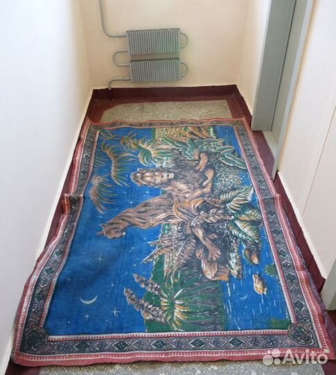 Ковер настенный гобелен Львы СССР за 2 метра