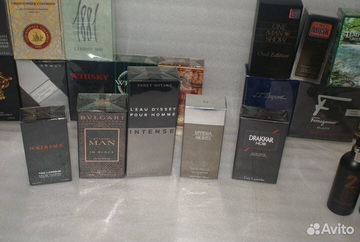 Drakkar Noir,Bogart,Cerruti,Zegna,Lolita Lempicka