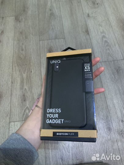 Черный чехол на айфон xs max